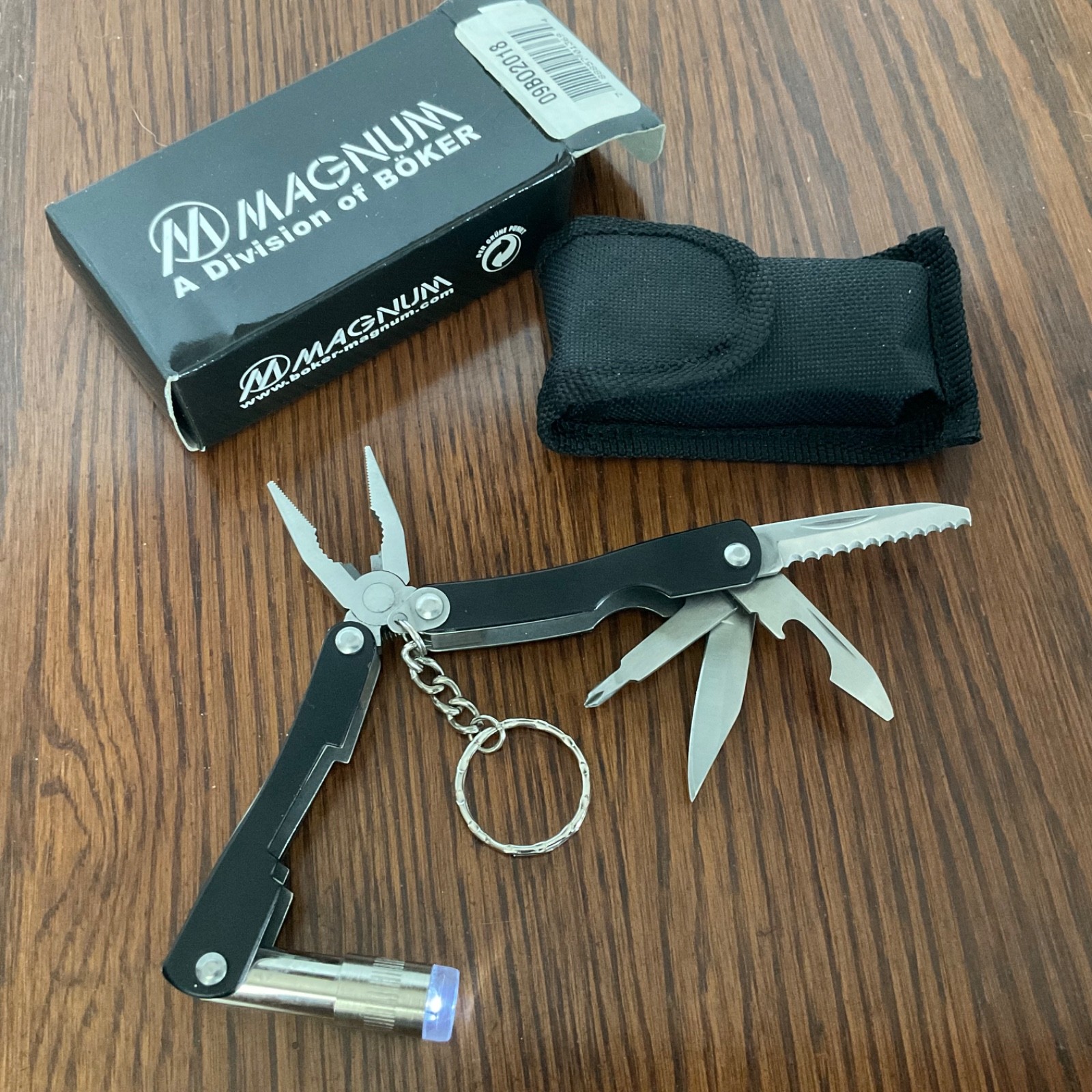 Magnum (Boker) Mini Multitool with keyring and pouch 09B02018