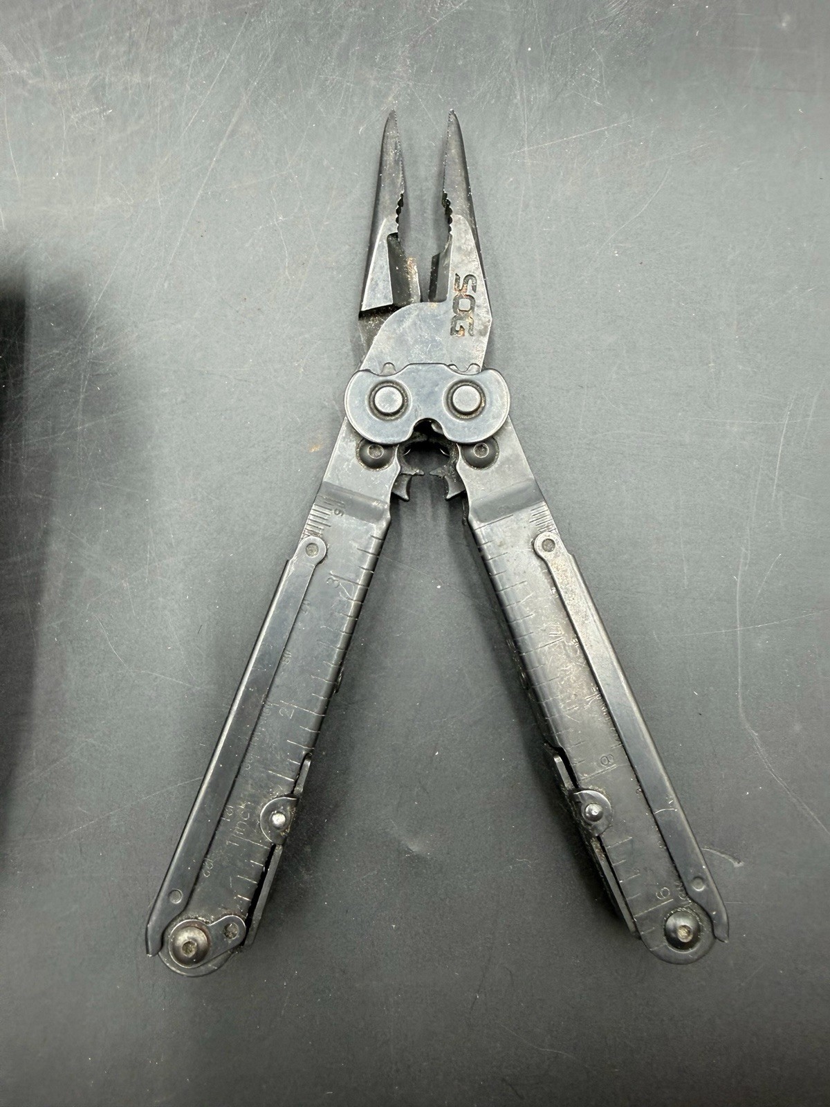 SOG Powerlock V-Cutter Multi-Tool with Carrying Pouch Black