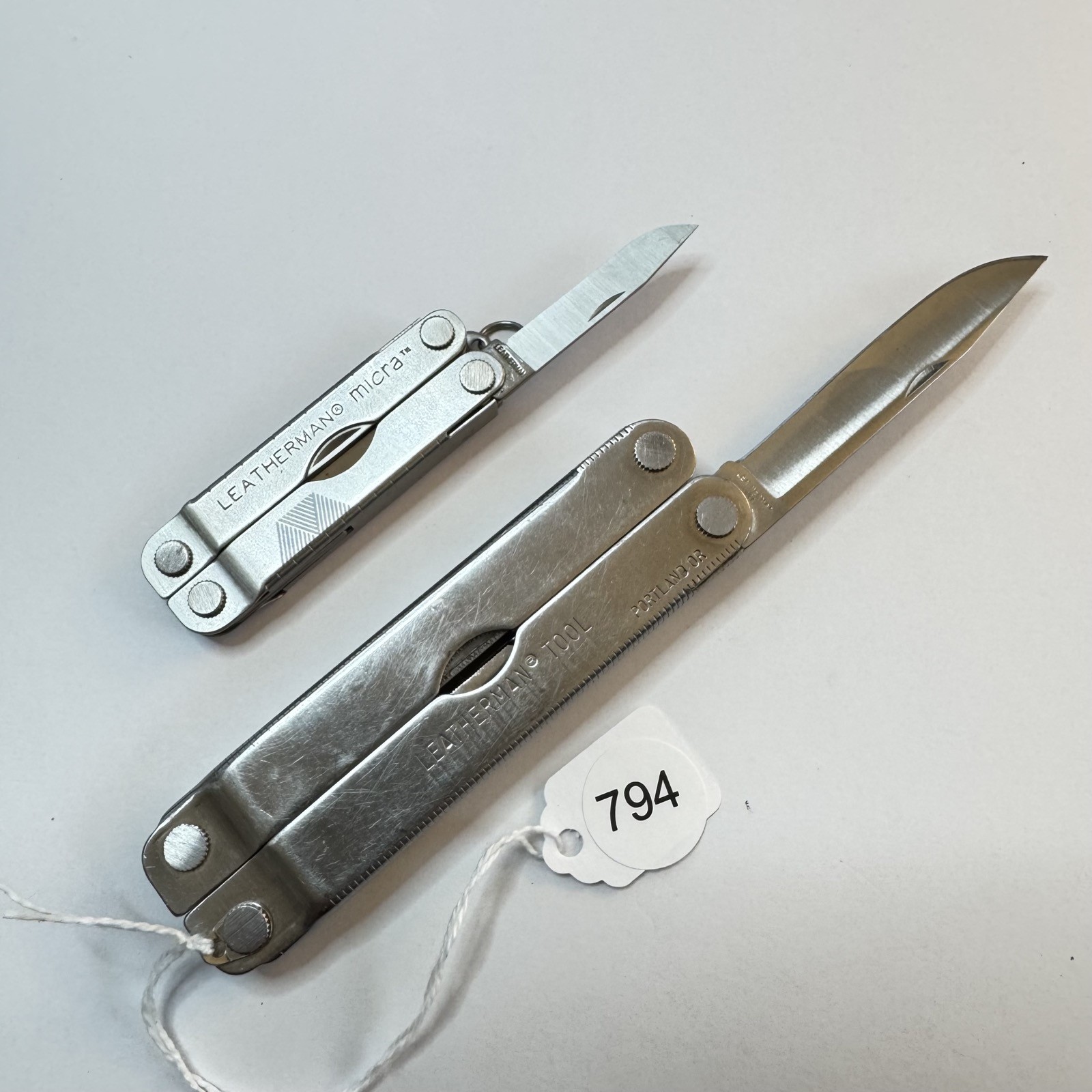 Leatherman PST and Micra Multi-Tool Pocket Knife PST is Dated 0496 #794