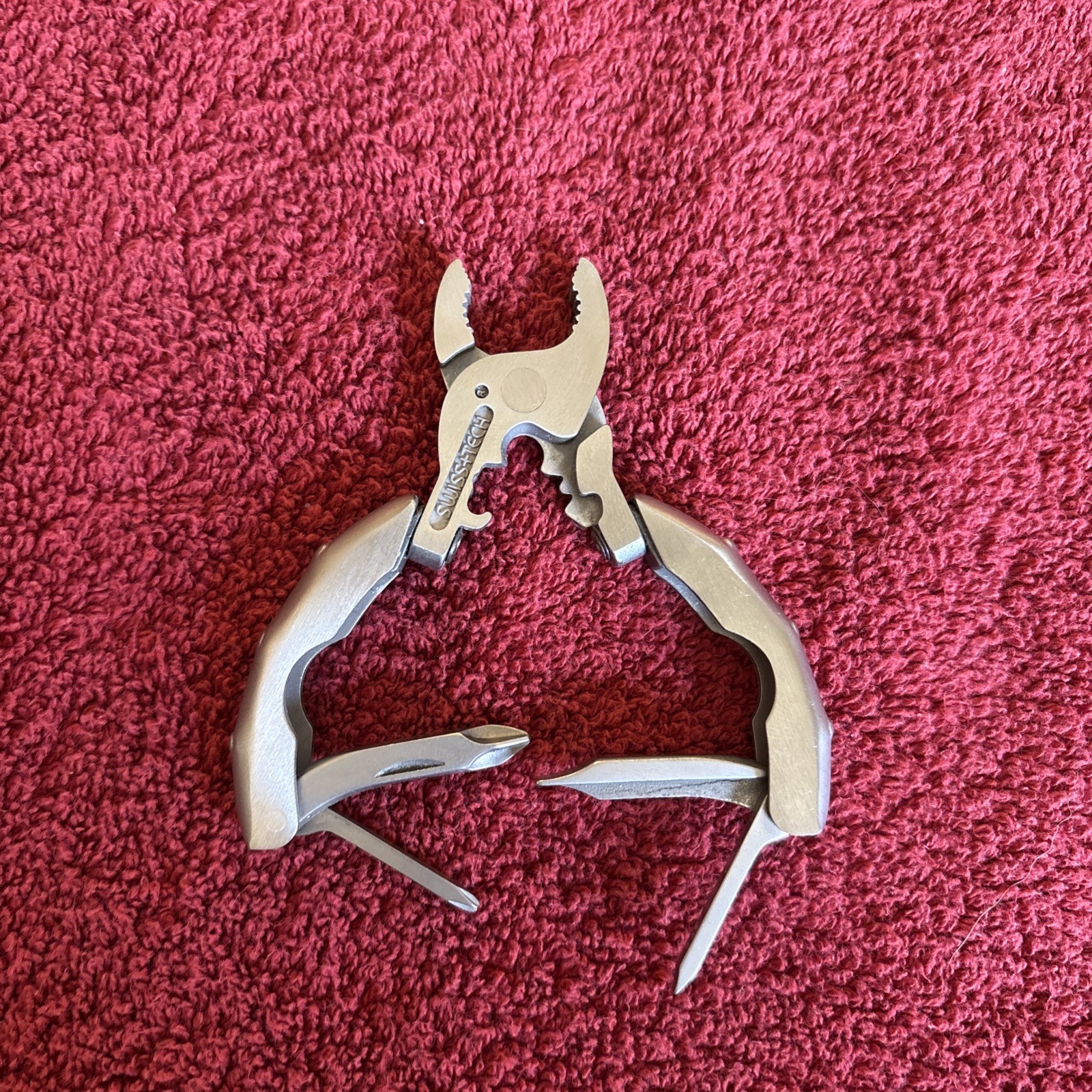 Vintage Swiss Tech multi tool Channel Locks Clean Never Used