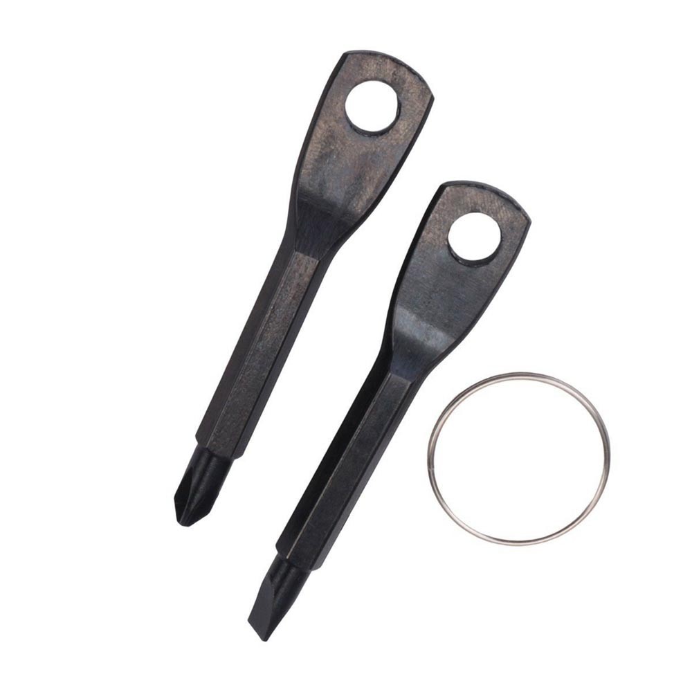 Multifunctional Key-Type Screwdriver – Flathead & Phillips Head for Keychain