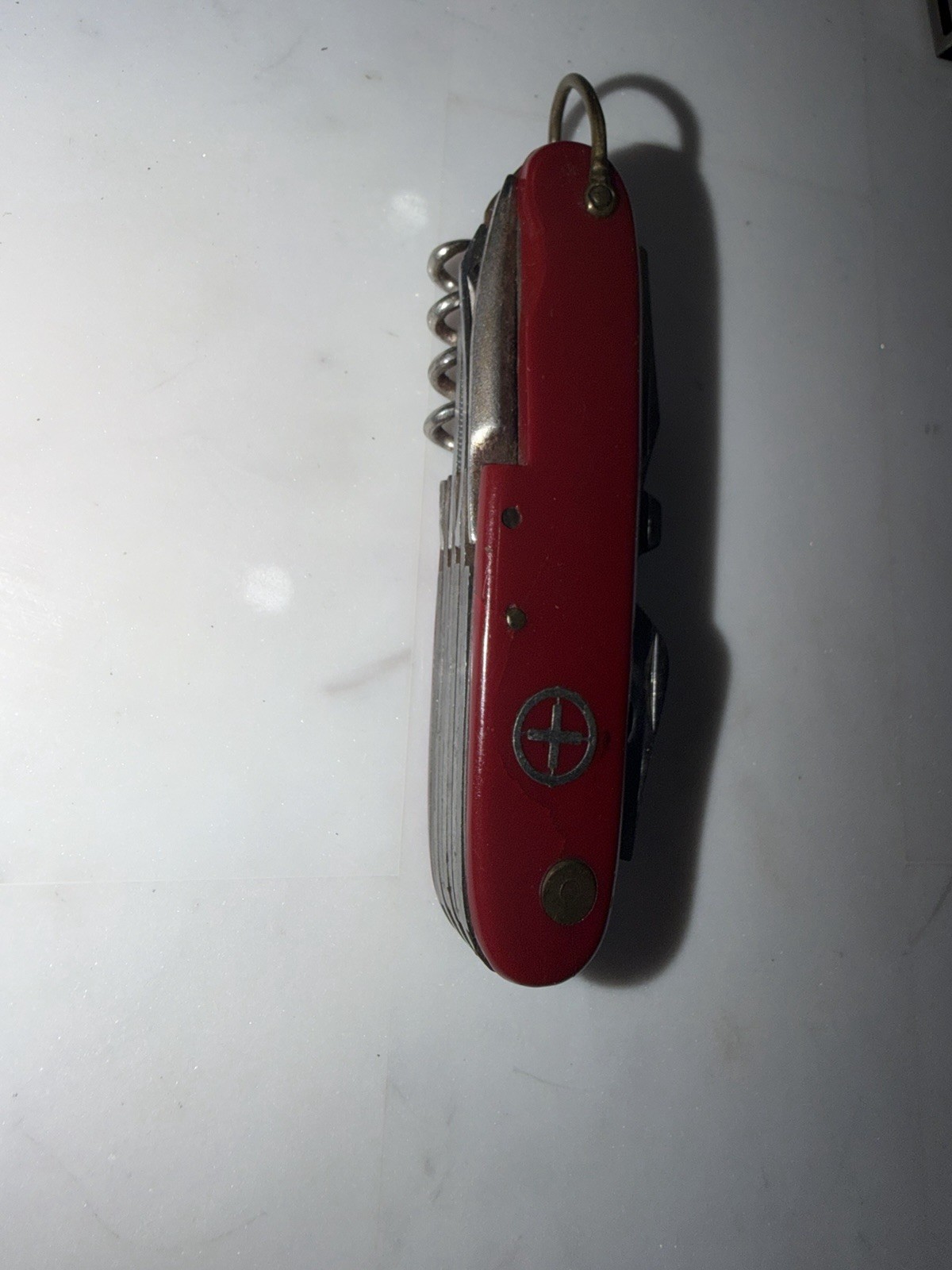 Vintage Japanese Multi-Tool Pocket Knife 1970s Swiss Style Seki Japan Camp Knife