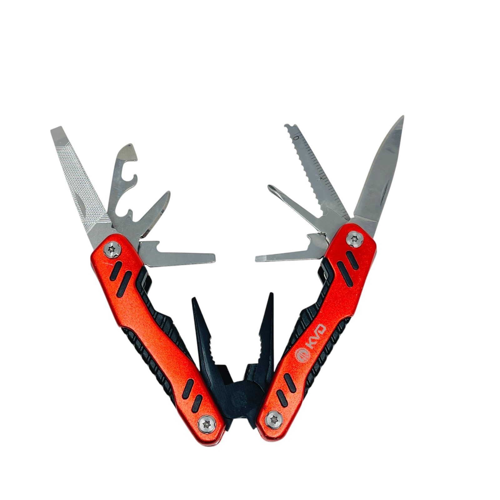 Quarrow & KVD and Assorted Fishing Pliers Outdoor Multi Tool Lot EDC, 3 Pcs
