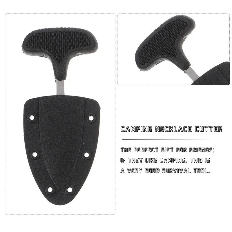 Portable Camping Multitool Necklace Cutter Outdoor Survival Pocket Tool