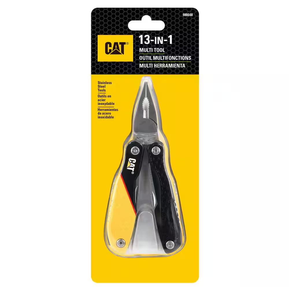Cat 13-in-1 Yellow and Black Multi-Tool – 980048 Free Ship NEW
