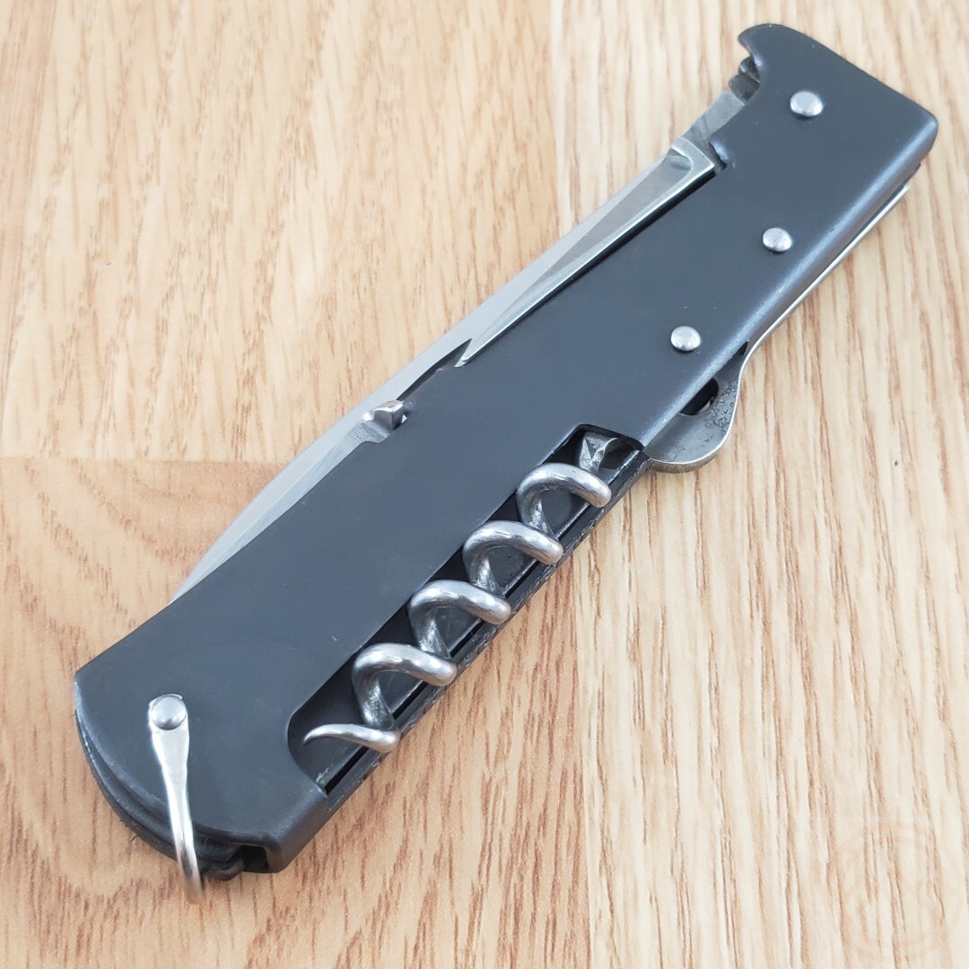 OTTER-Messer The Mercator Multi-Tool 3.75″ Satin Finish Blades Stainless Handle