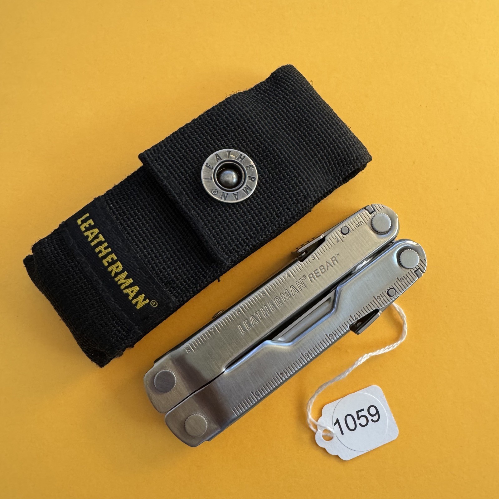 Leatherman Rebar Plier Multi-Tool Pocket Knife Nylon Sheath Stainless EDC #1059