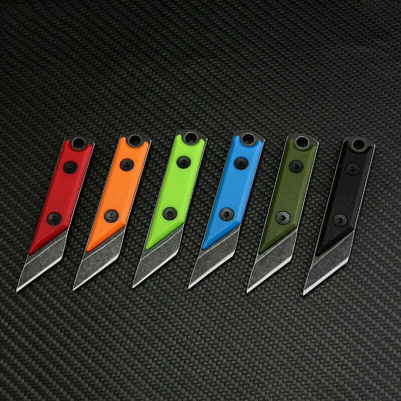 2PCS Knives Stainless Steel Camping Outdoor Mini Portable Carving Knife EDC Tool