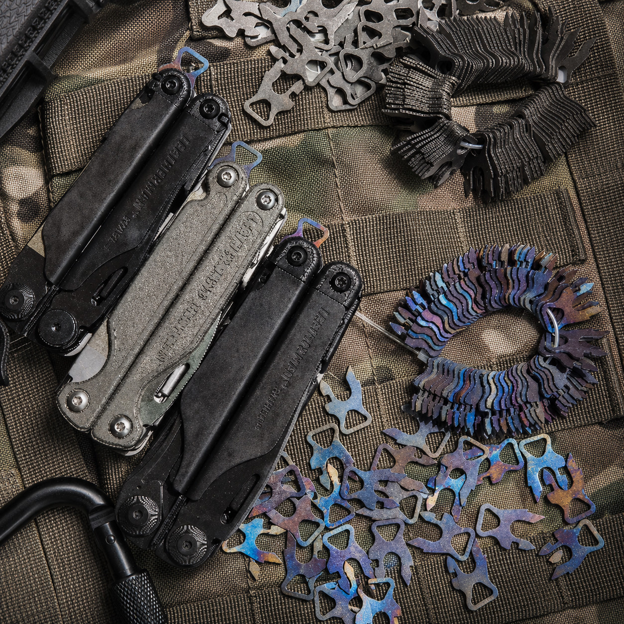 Titanium Pocket Clip Fits Leatherman Wave Surge Charge TTi Multitool Carry Hook