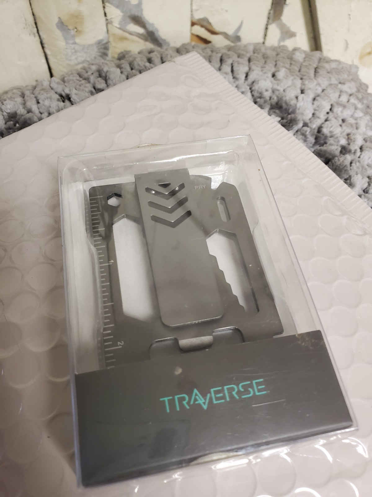 Traverse Bridger Money Clip Multitool New – Mini Wrench Ruler Screwdriver Pry