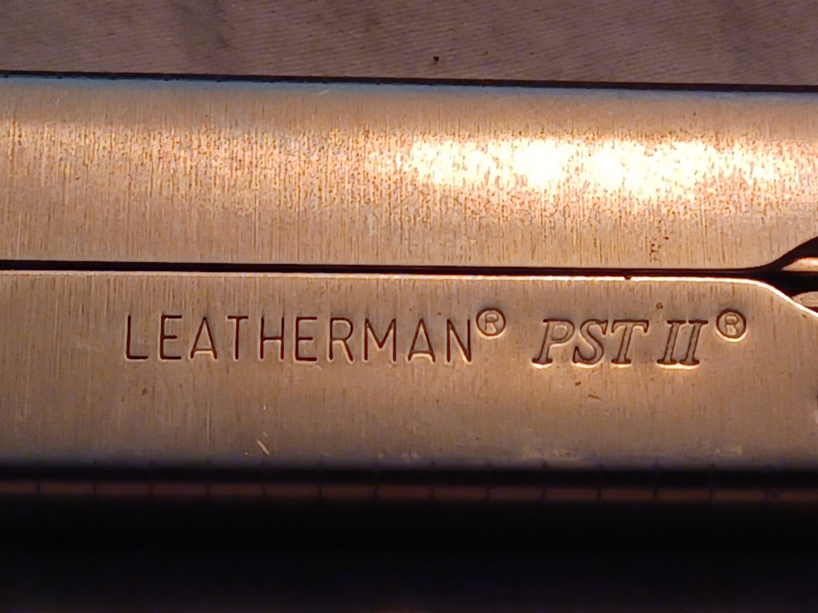 Leatherman PST II Multi Tool Knife Pliers File Drivers Leather Case