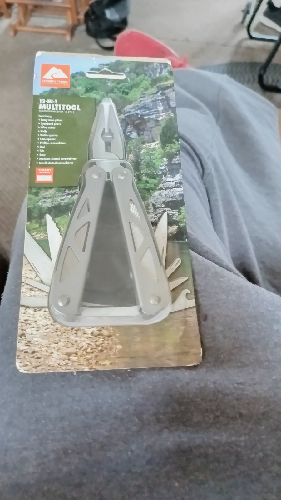 Ozark Trail 12-in-1 Multi Tool w/ Sheath Camping Fishing