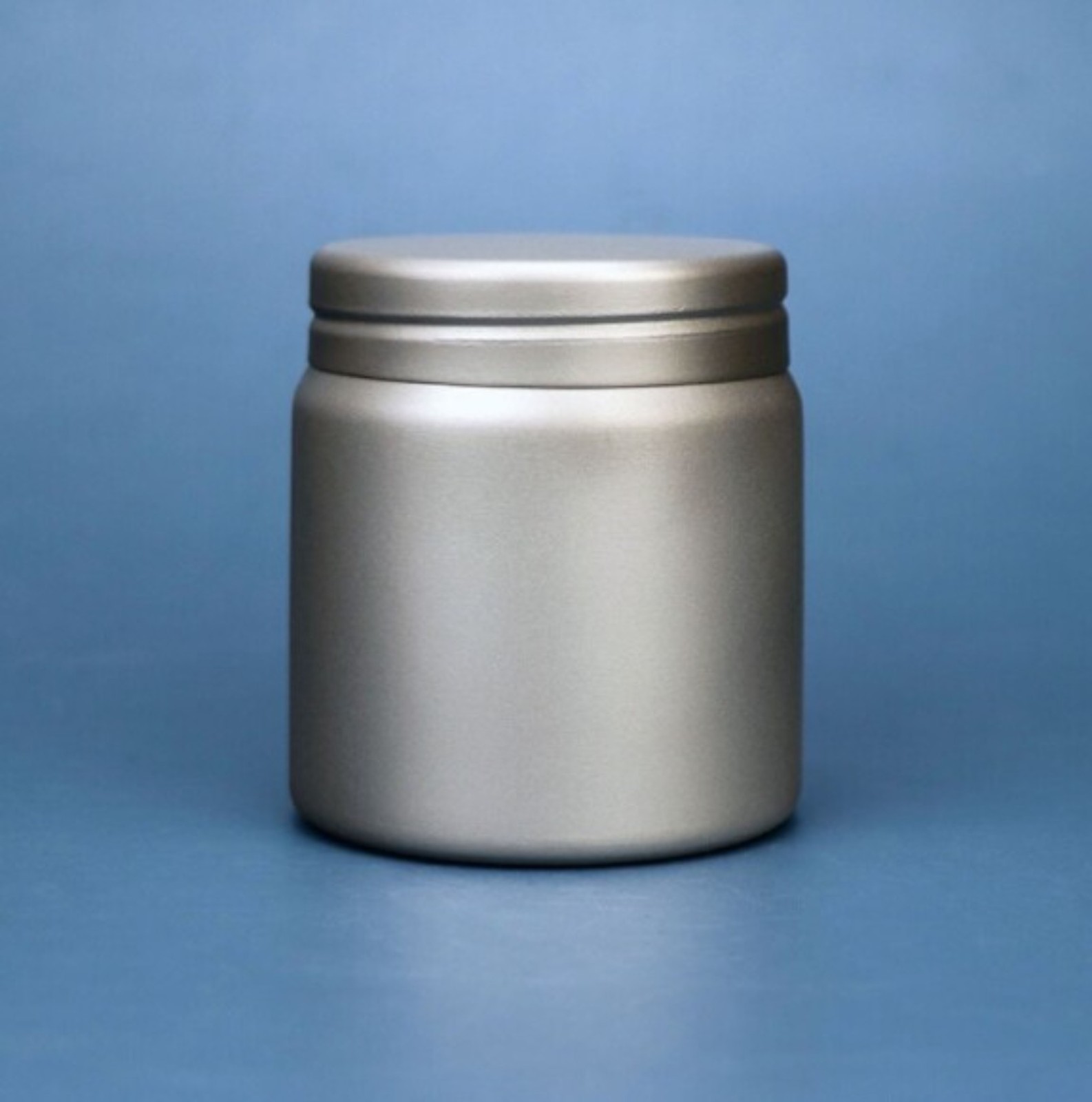 Pure Titanium Pill Box Portable Tea Can Storage Medicine Bottle EDC Tool