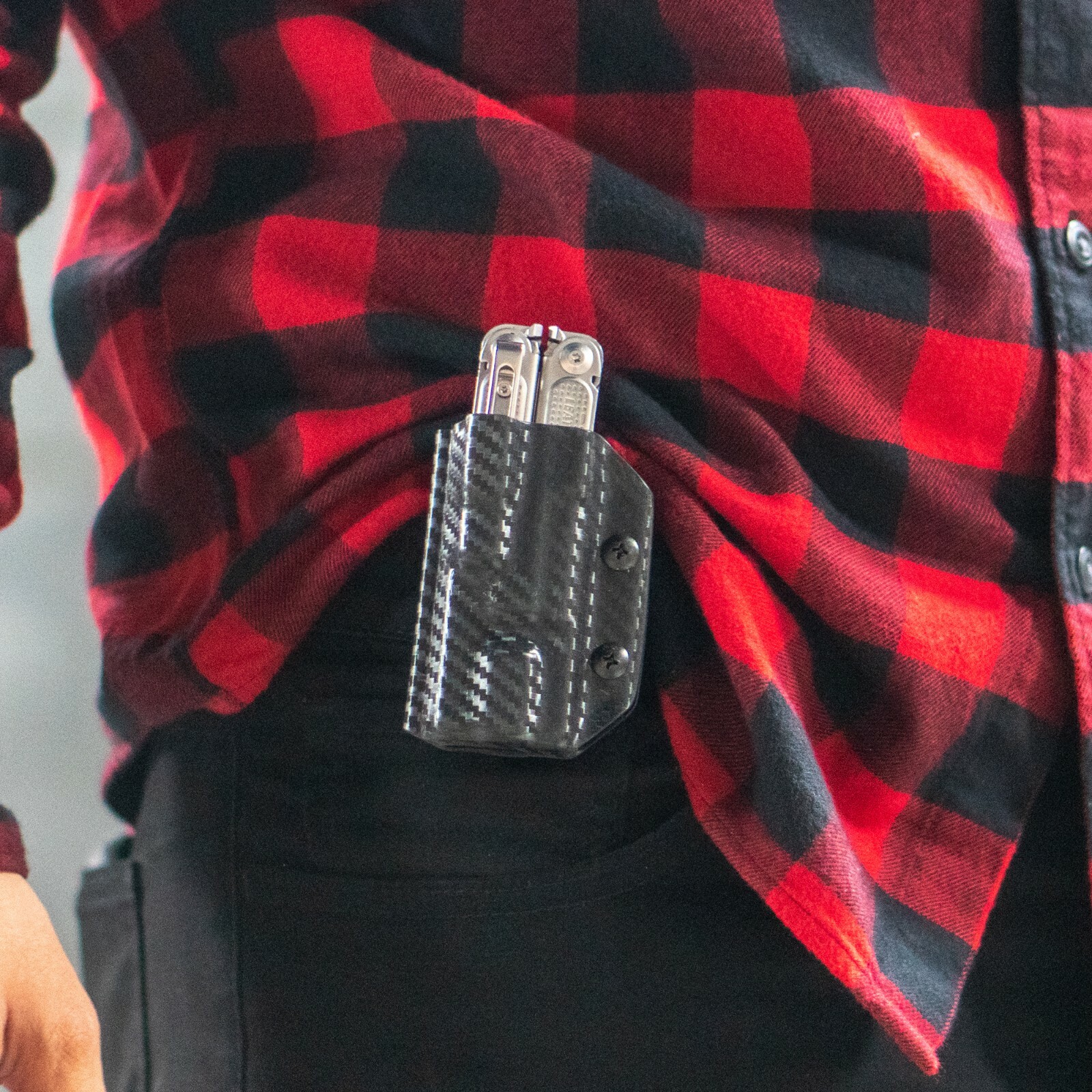 Clip & Carry Kydex Sheath Holder Cover for LEATHERMAN FREE P2 Multi-Tool Tool