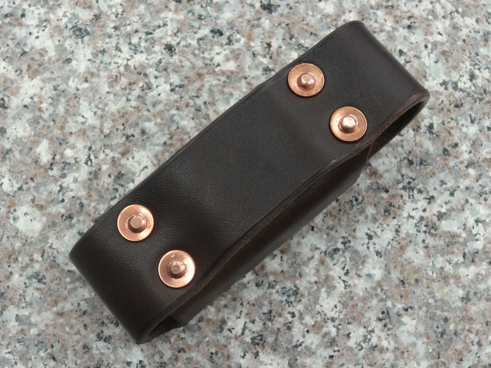 Brown Leather Sheath for Leatherman FREE P2/P4 One Piece Design Tough USA