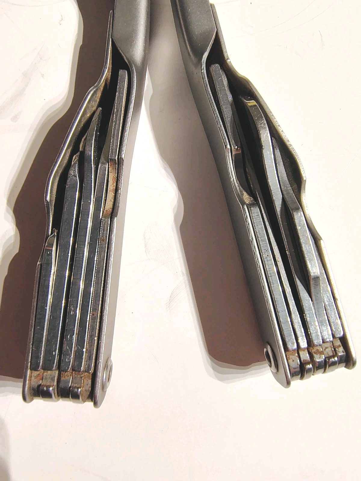 Vintage 90s Schrade USA Tough Tool Folding Multi-Tool Pliers (See Description)