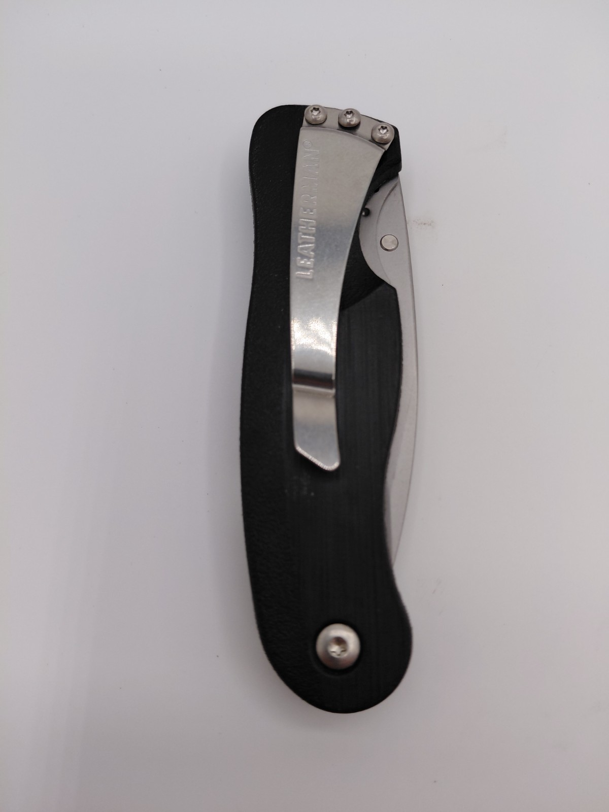 Leatherman Folding Lock Blade Knife CRATER c33x SERRATED 2.6″ BLADE 3.87″ Closed