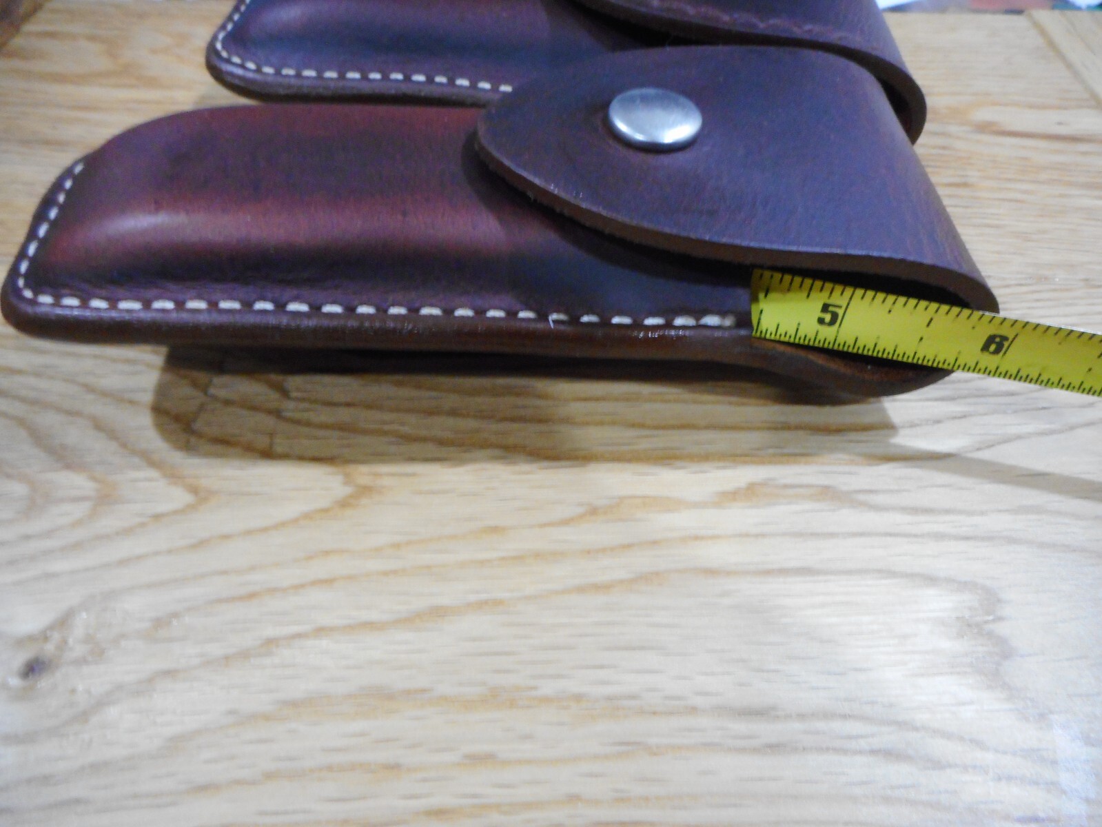 Gerber MP600 or Diesel multi tool leather sheath. Tooled. Sheath only.