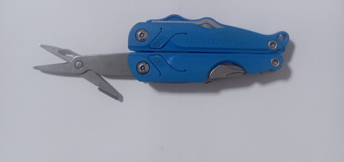 🔥🔥🔥 Leatherman Leap Blue Multi Tool Retired Very Rare