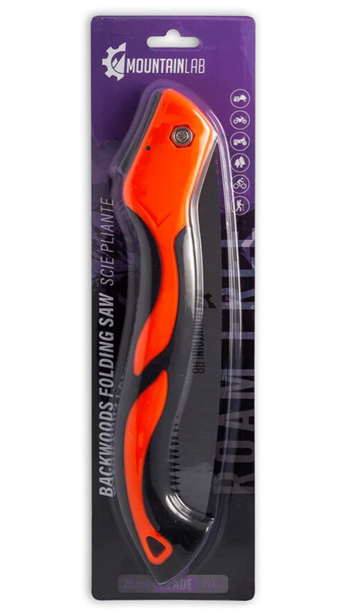 Mountain Lab Backwoods Folding Saw, Trail Rescue Gear for Dirt Bikes, ATVs, UTVs