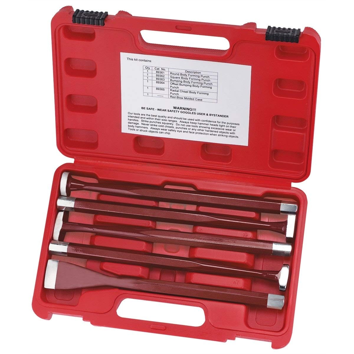 SG Tool Aid 89360 5 Pc Body Forming Punch Set