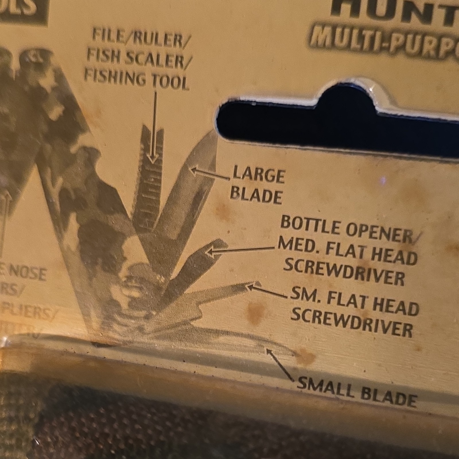 Camouflage Stainless Steel Multi-Tool Knife Saw Screwdriver with Carrying Case