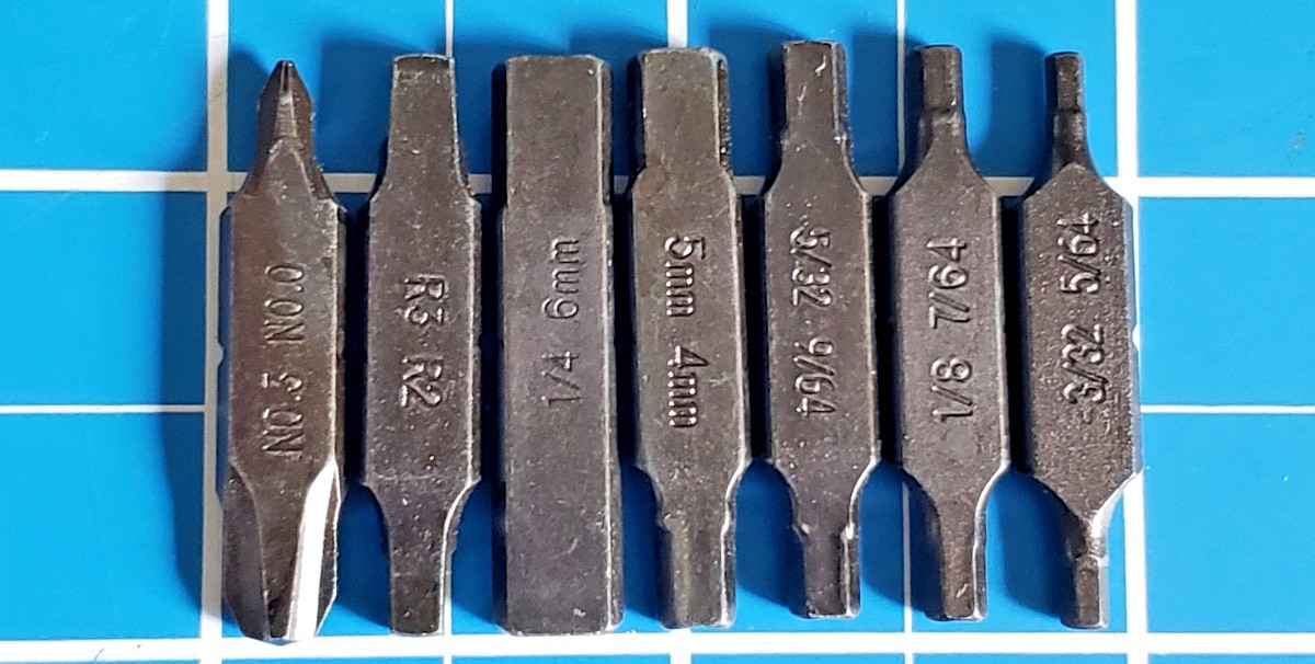 Leatherman Bit Kit Set of 7 double sided