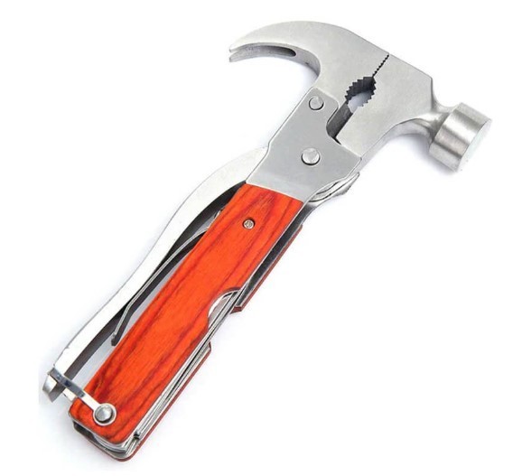 Mad Man Hammer Time 12-in-1 Multi Tool – Car Truck Camping Backpack Emergency