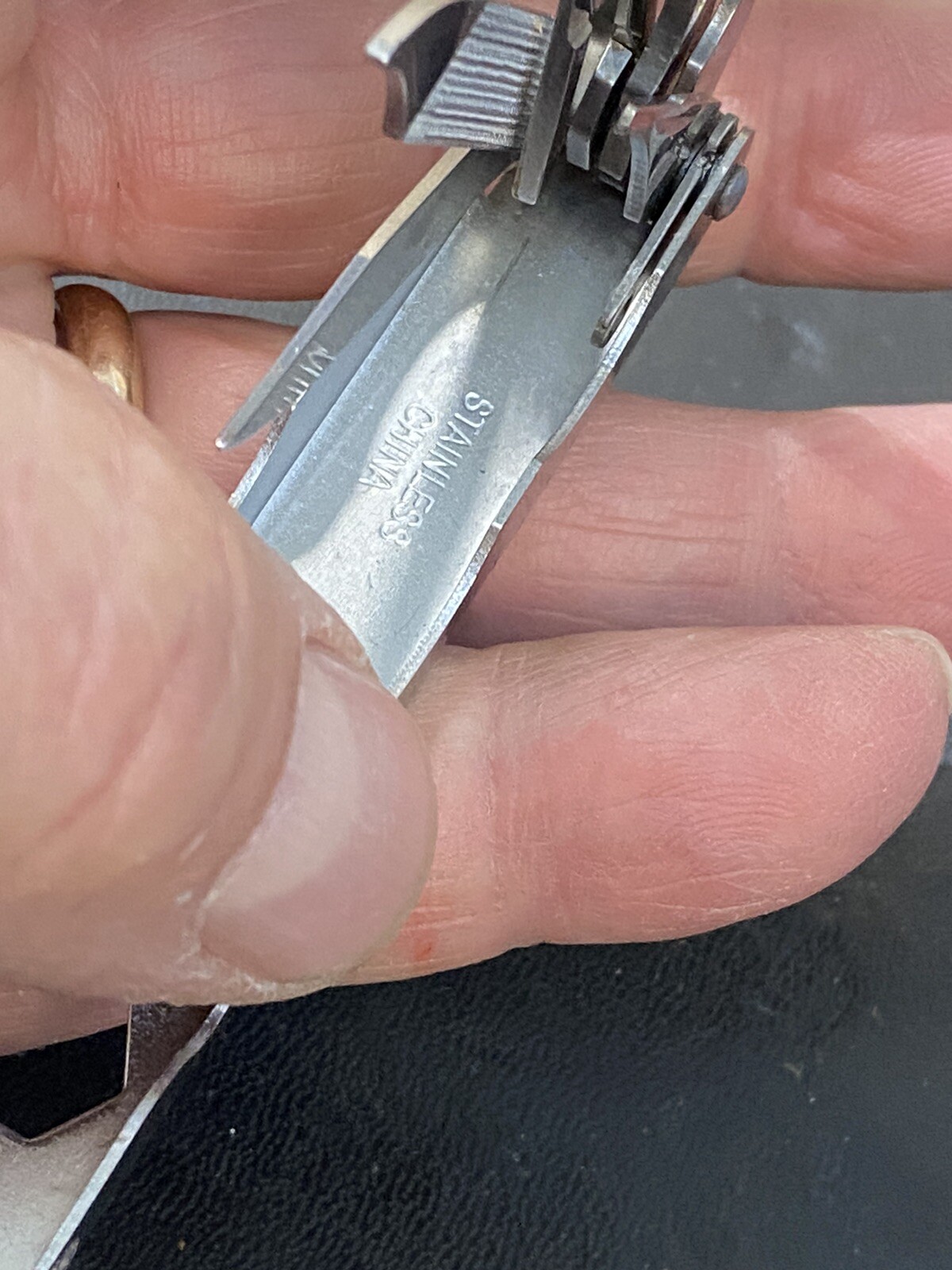 Tiny Pocket Size 2-1/2” Long Multi tool With Pouch