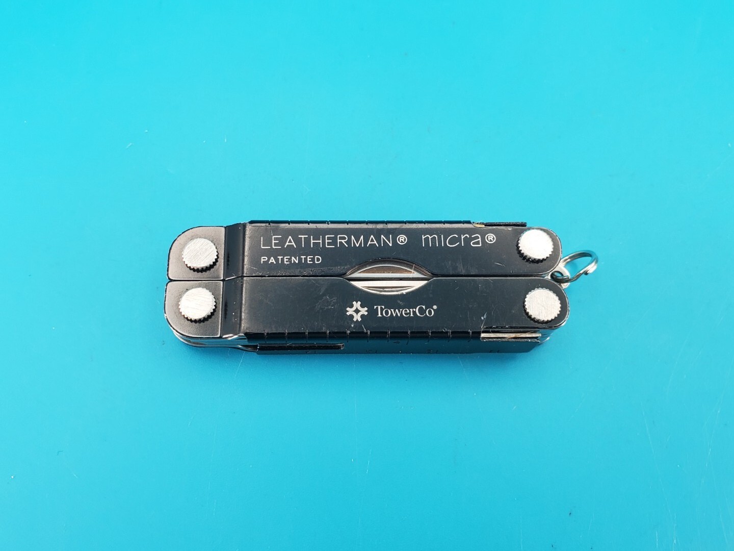 Leatherman Micra Multi-Tool, Knife, Scissors, Key Ring, Black! TOWERCO
