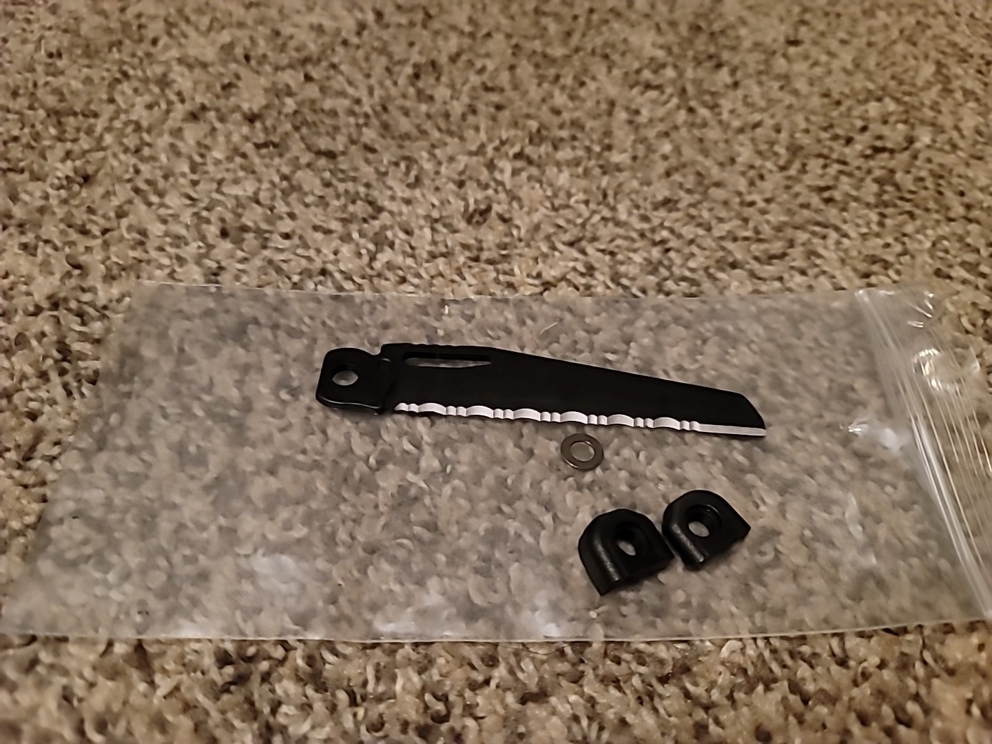 Leatherman Surge Black Oxide Serrated Blade, Washer, and End caps