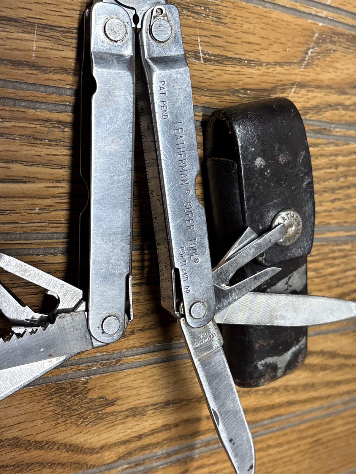Leatherman Super Tool Multi Tool Pliers Stainless Steel – VTG