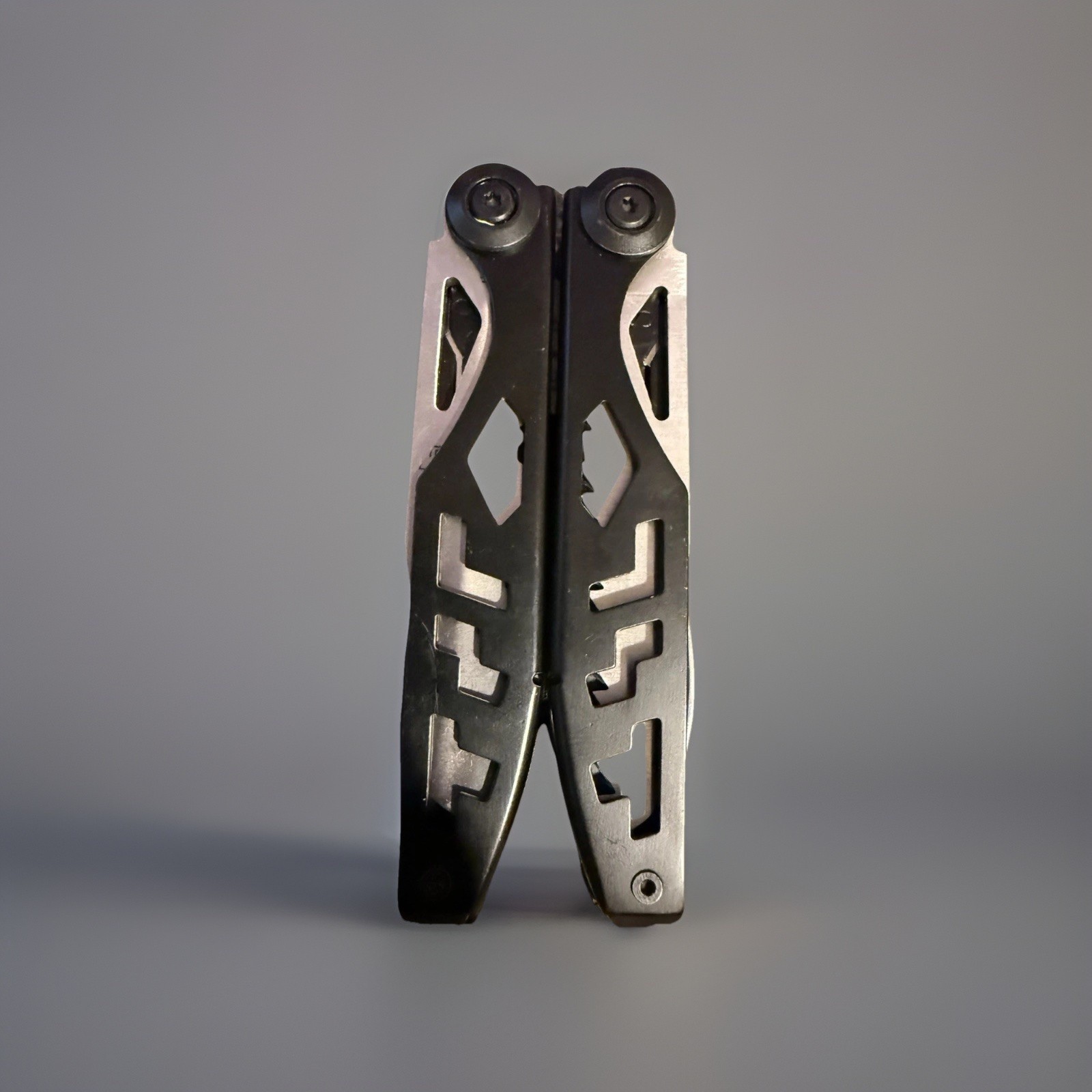 Böker Multi-Tool Black Silver Plier Knife Bottle Opener File Stainless Steel