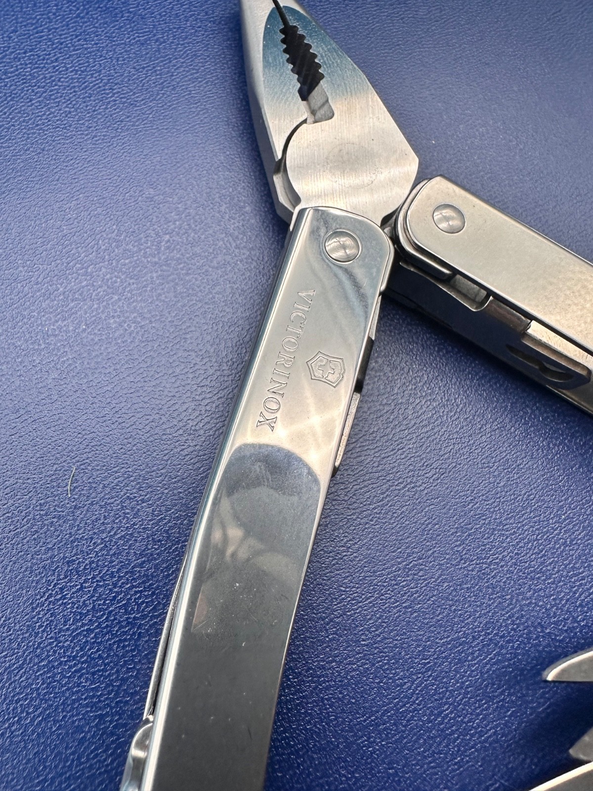 Victorinox Swiss Tool Spirit MX Multitool , Leder Etui , vintage