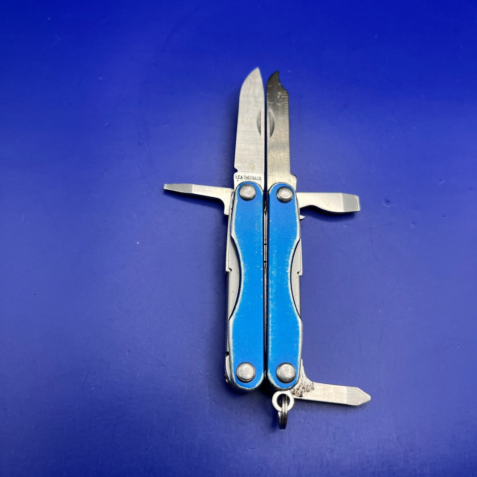 Leatherman Squirt S4 Blue Multi Tool Knife