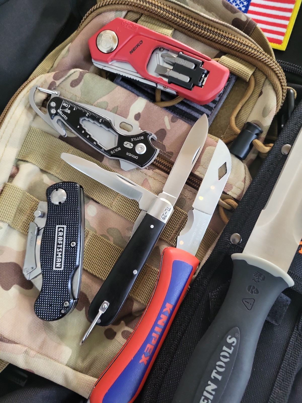 Electricians Knife Tool Bundle Knipex Klein Duct Knife HVAC
