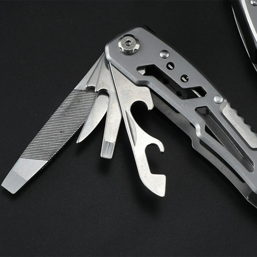 Camping Multitool Folding Knife Pliers Stainless Steel Survival Outdoor Tool