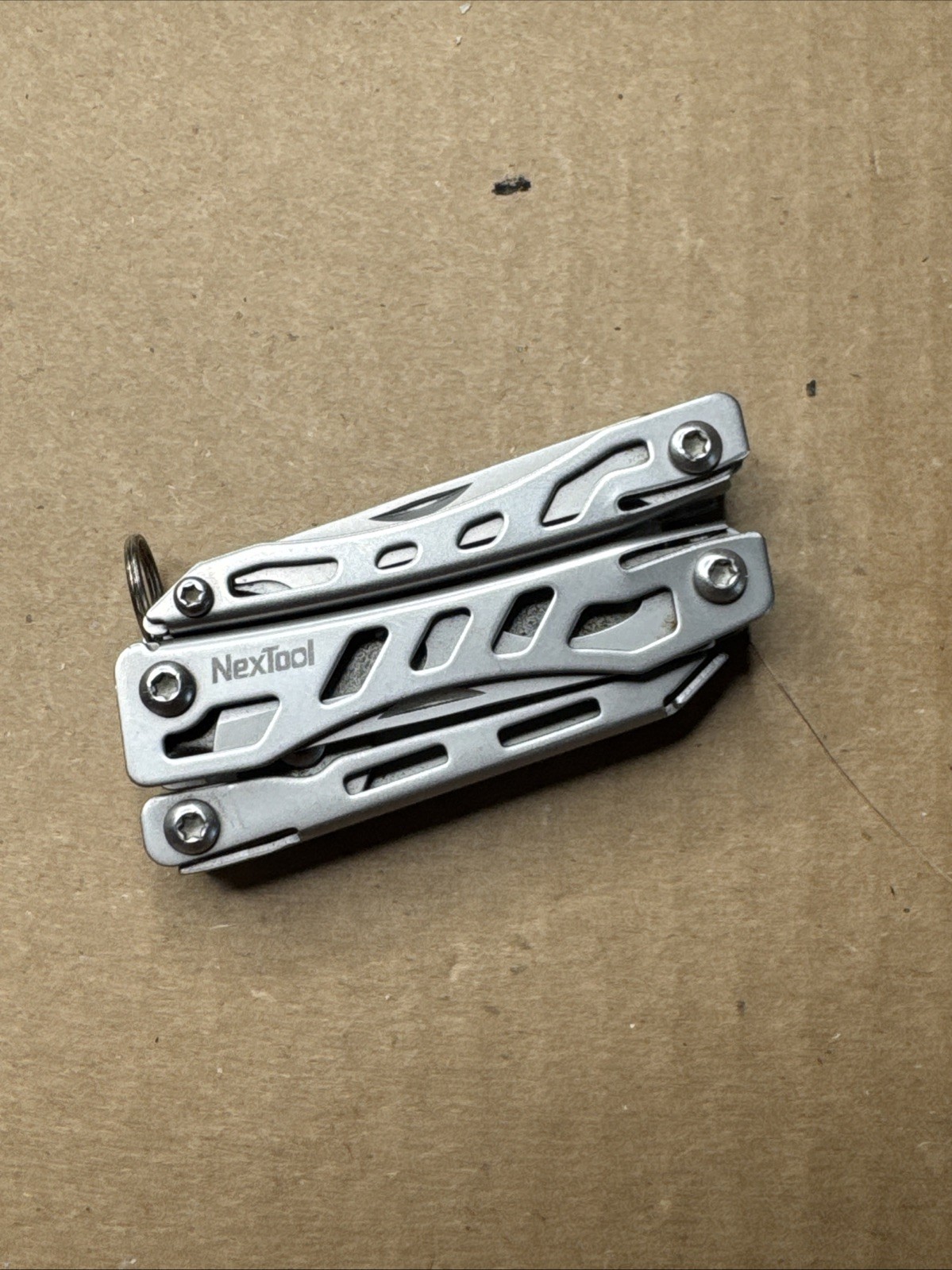 NexTool Mini Flagship Multitool Pliers Opener File Screwdriver Scissor Blade EDC