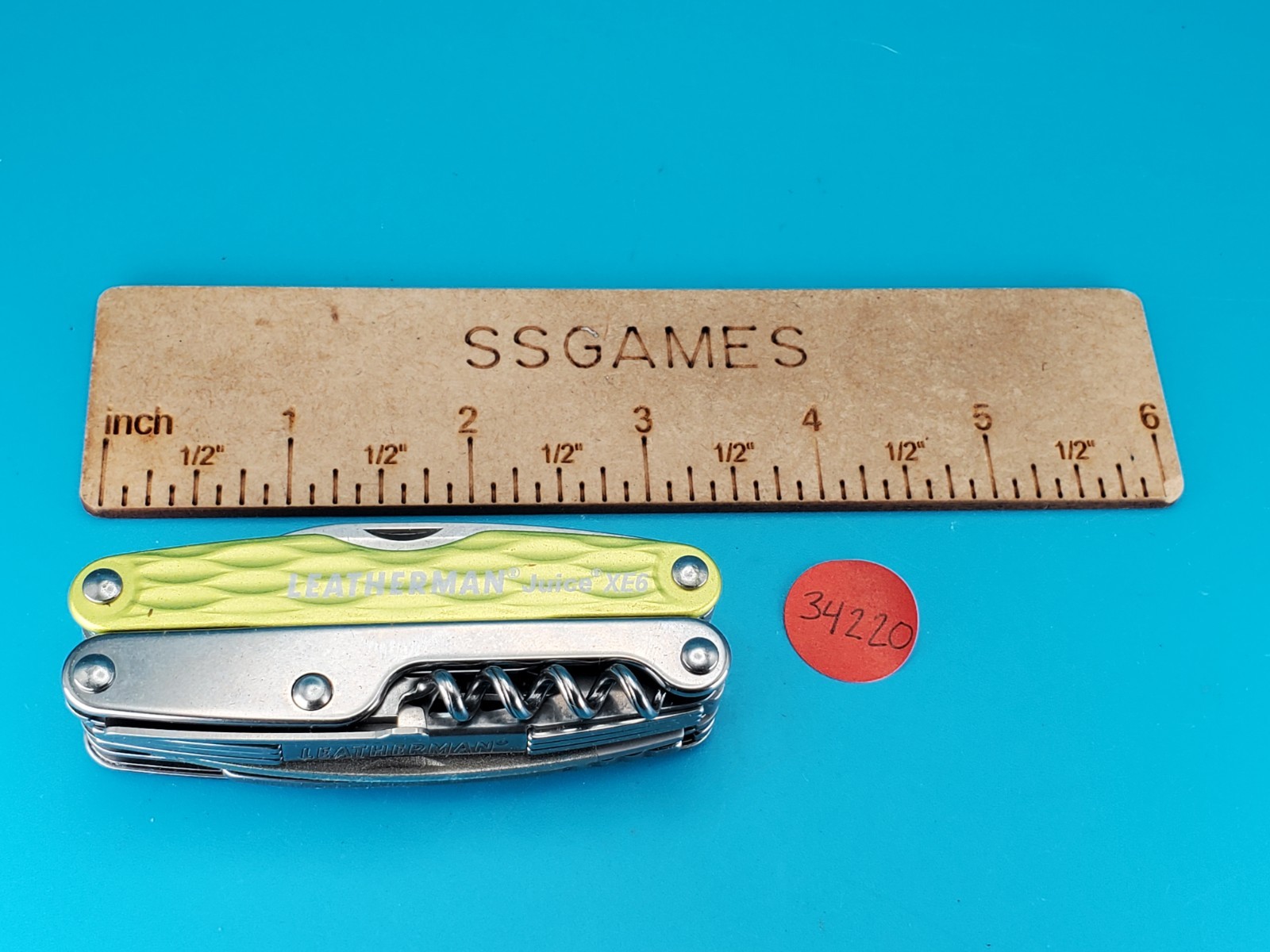 Leatherman Juice XE6 Moss Green Multi-Tool Pocket Knife Made in USA! RARE! NEW!