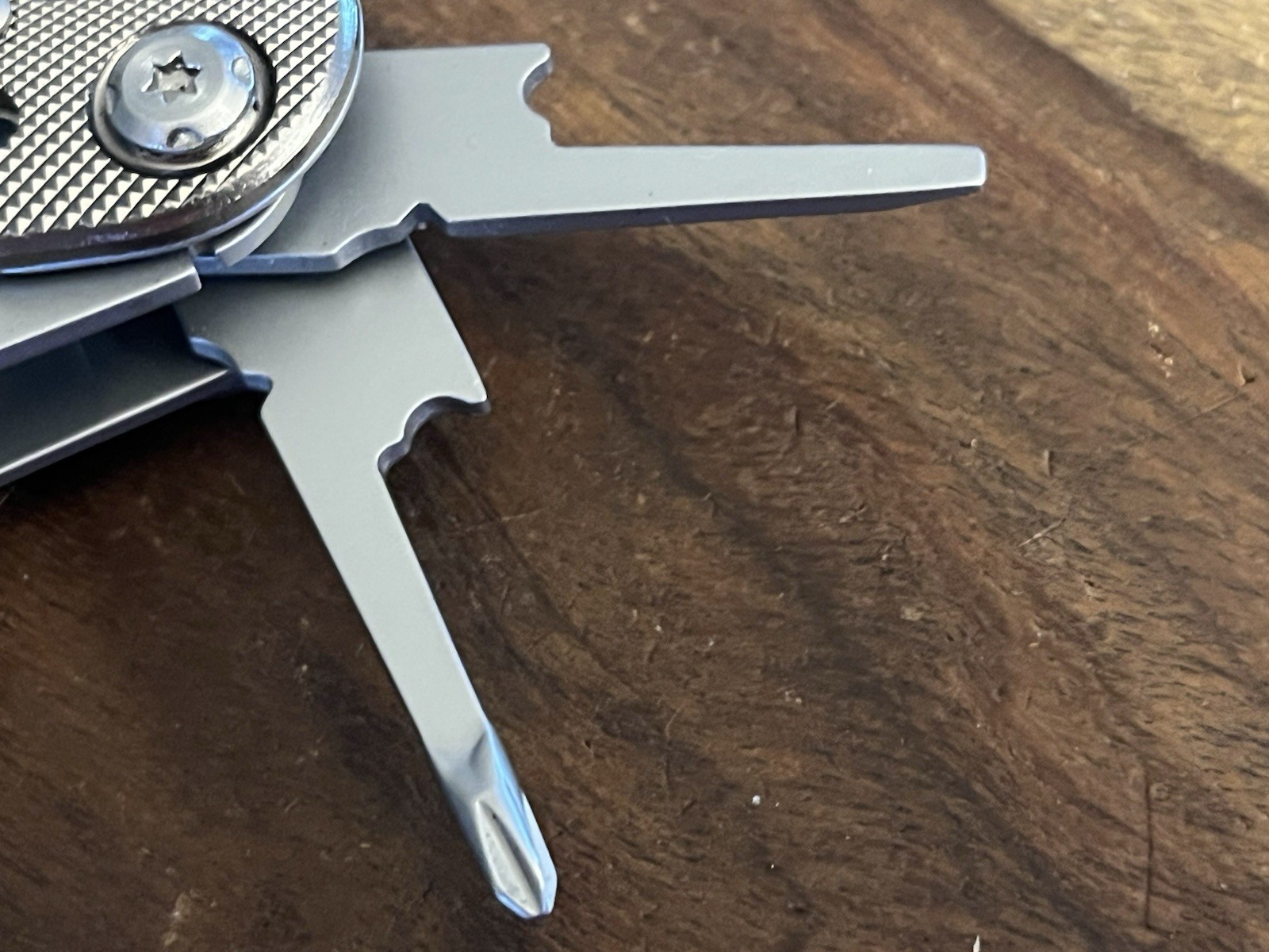 Explora Multitool Stainless Steel Knife Saw Pliers Etc. wSheath