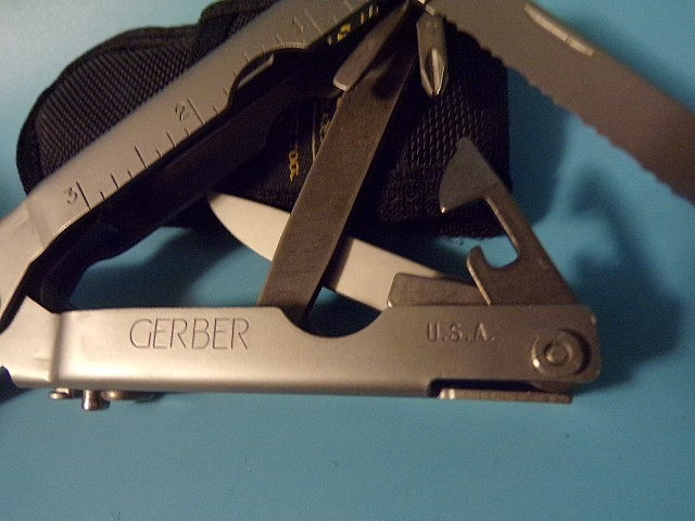 Vtg GERBER Legendary Blades Multi Plier Pocket Tool w/ Nylon Sheath New O/S USA