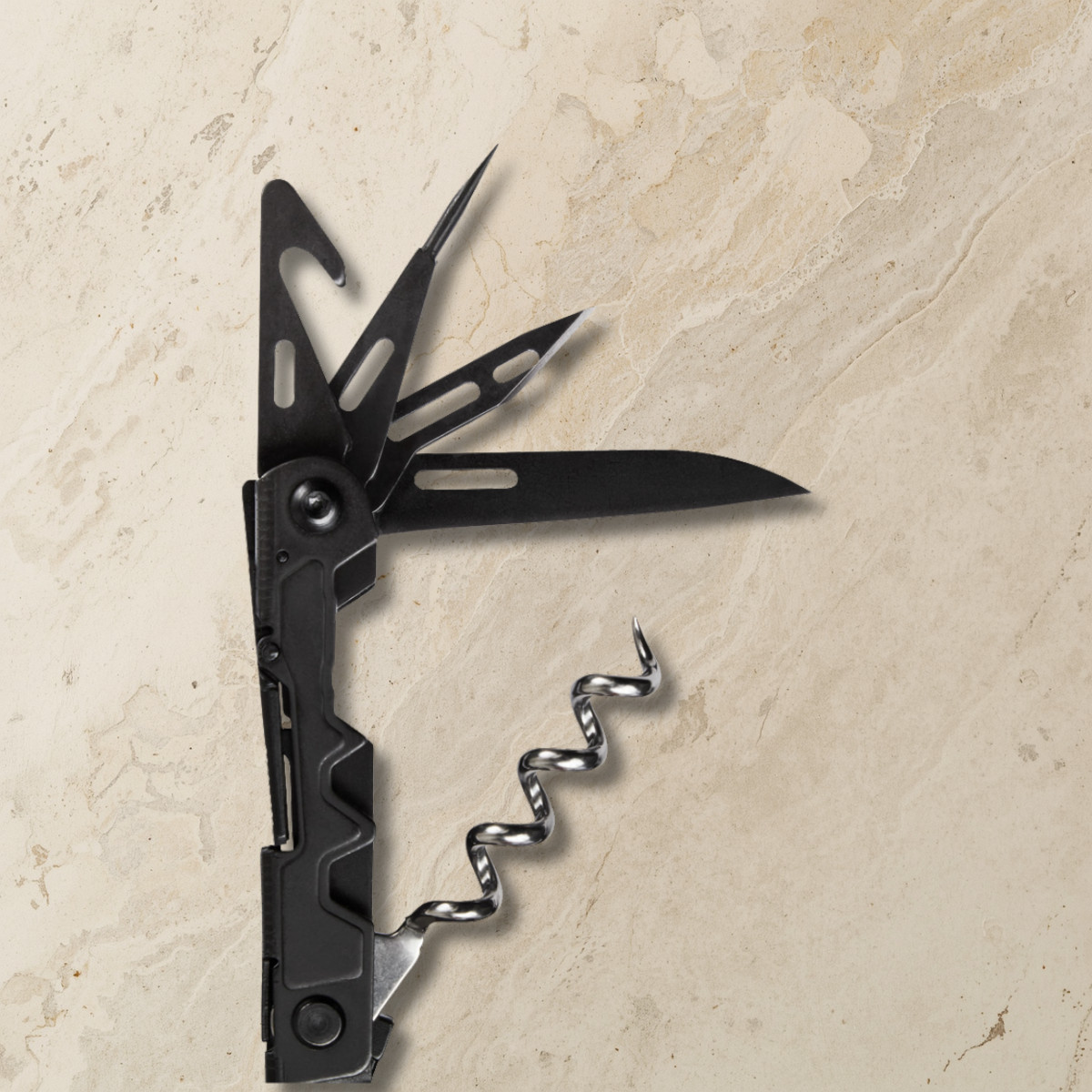 SOG PowerLitre Multi-Tool Pliers Knife Scissors Compound Leverage EDC 4.6 oz