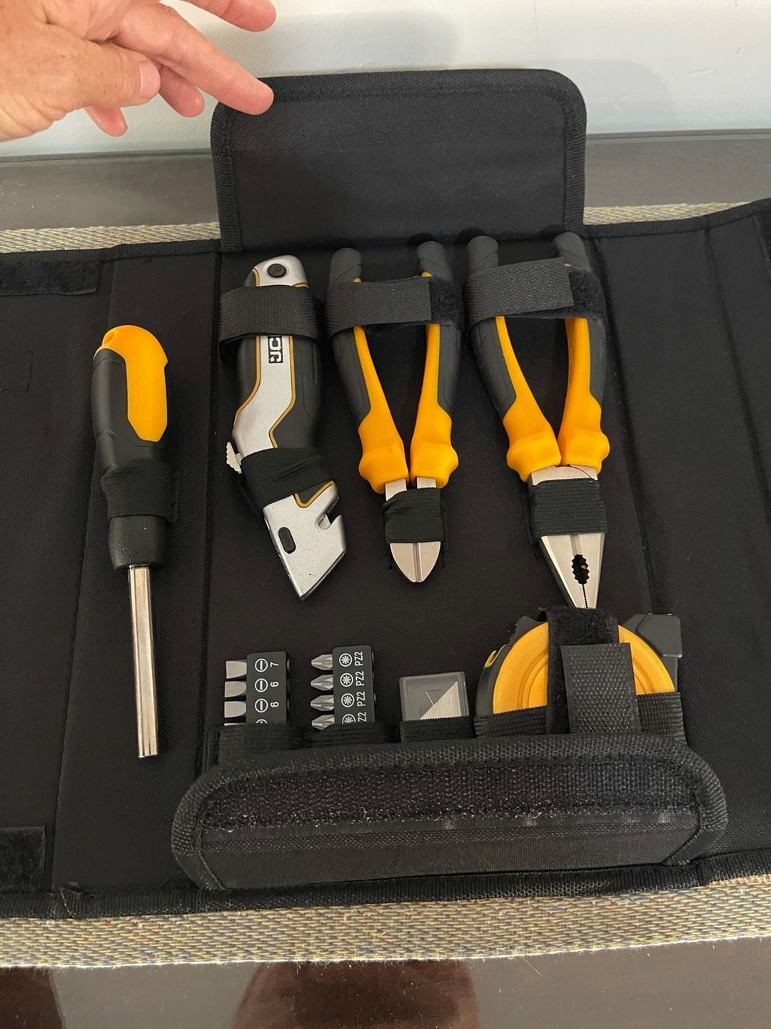 JCB 26-Piece Multi-Purpose Tool Set with Carrying Case