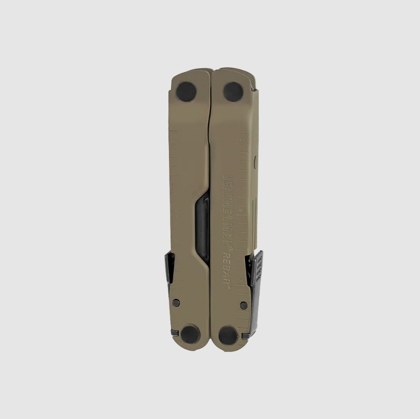 LEATHERMAN Rebar Multitool Replaceable Wire Cutters & Saw, Coyote Tan