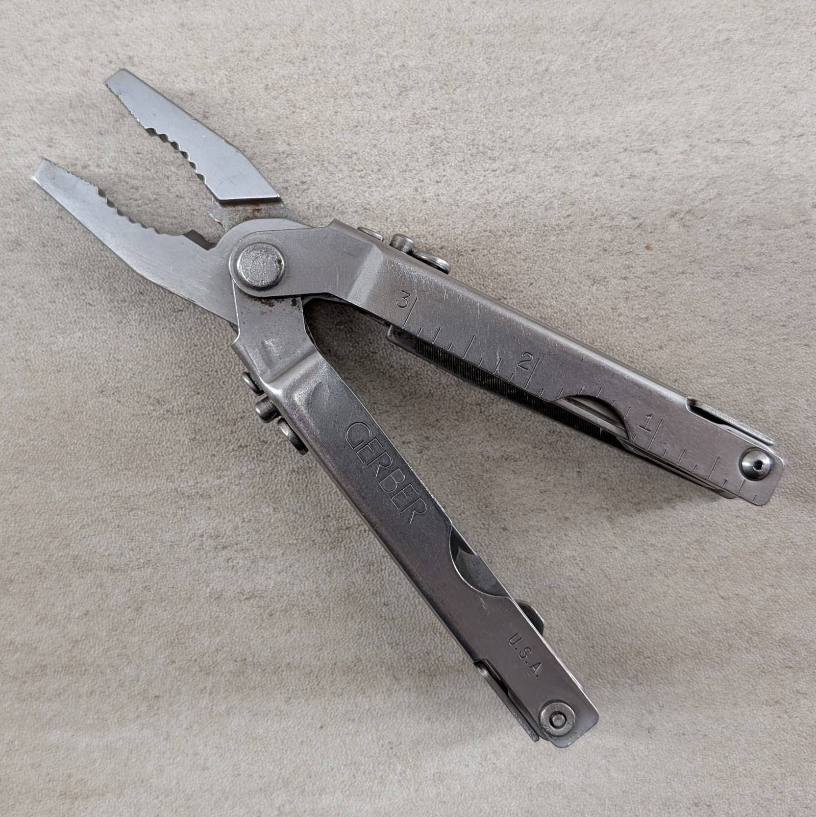Gerber Multi-Tool Knife Lot MP600 Multi-Plier USA Vise Keychain Folder 3 Piece