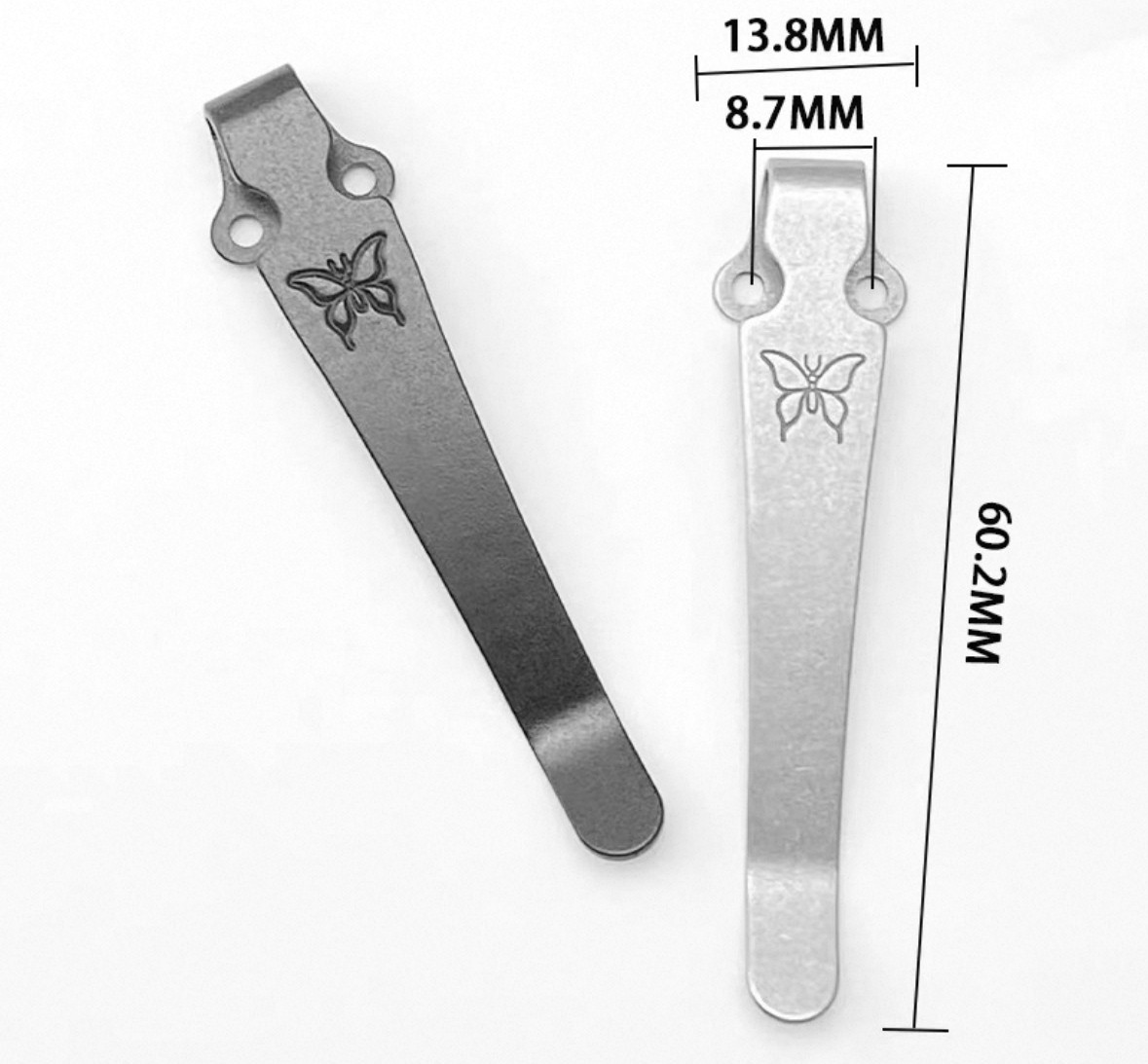 Titanium Pocket Clip for Benchmade Griptilian 551 710 730 Knife Replacement