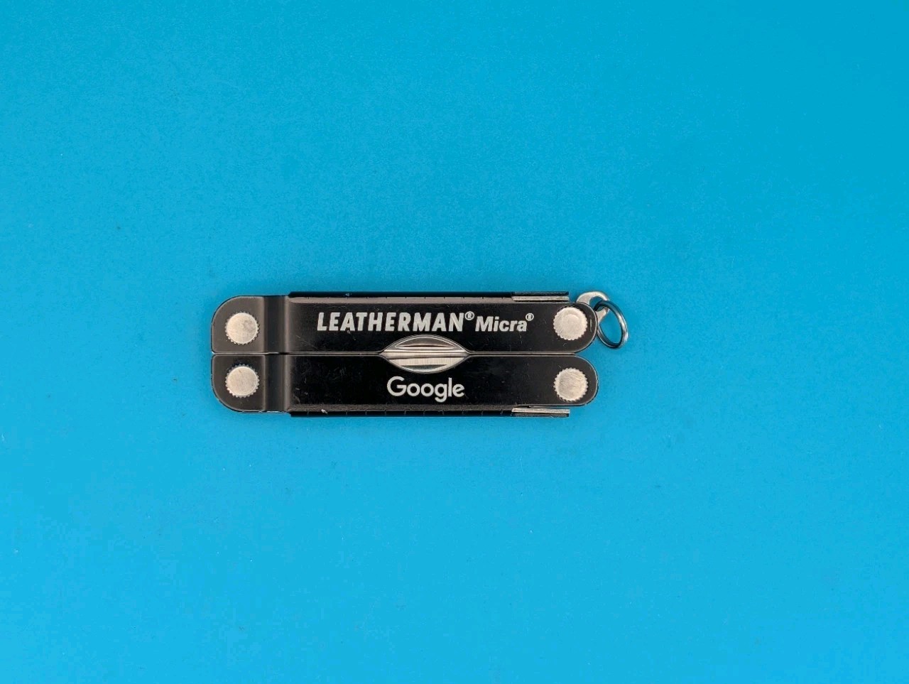 Leatherman Micra Multi-Tool, Knife, Scissors, Key Ring, Black! *GOOGLE*