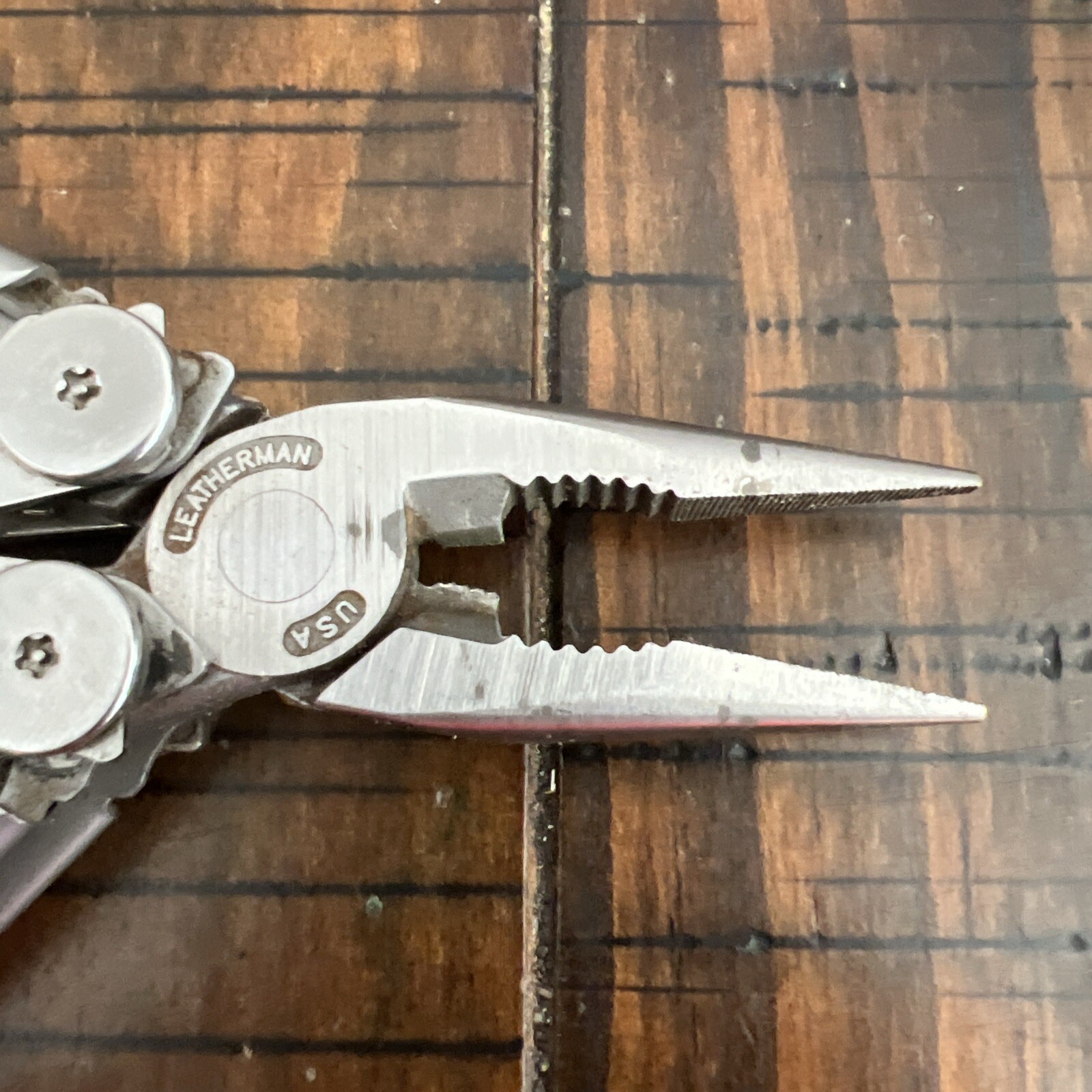 Leatherman Original Wave Leather Sheath Retired Collectable Pat Pend OG Rare New