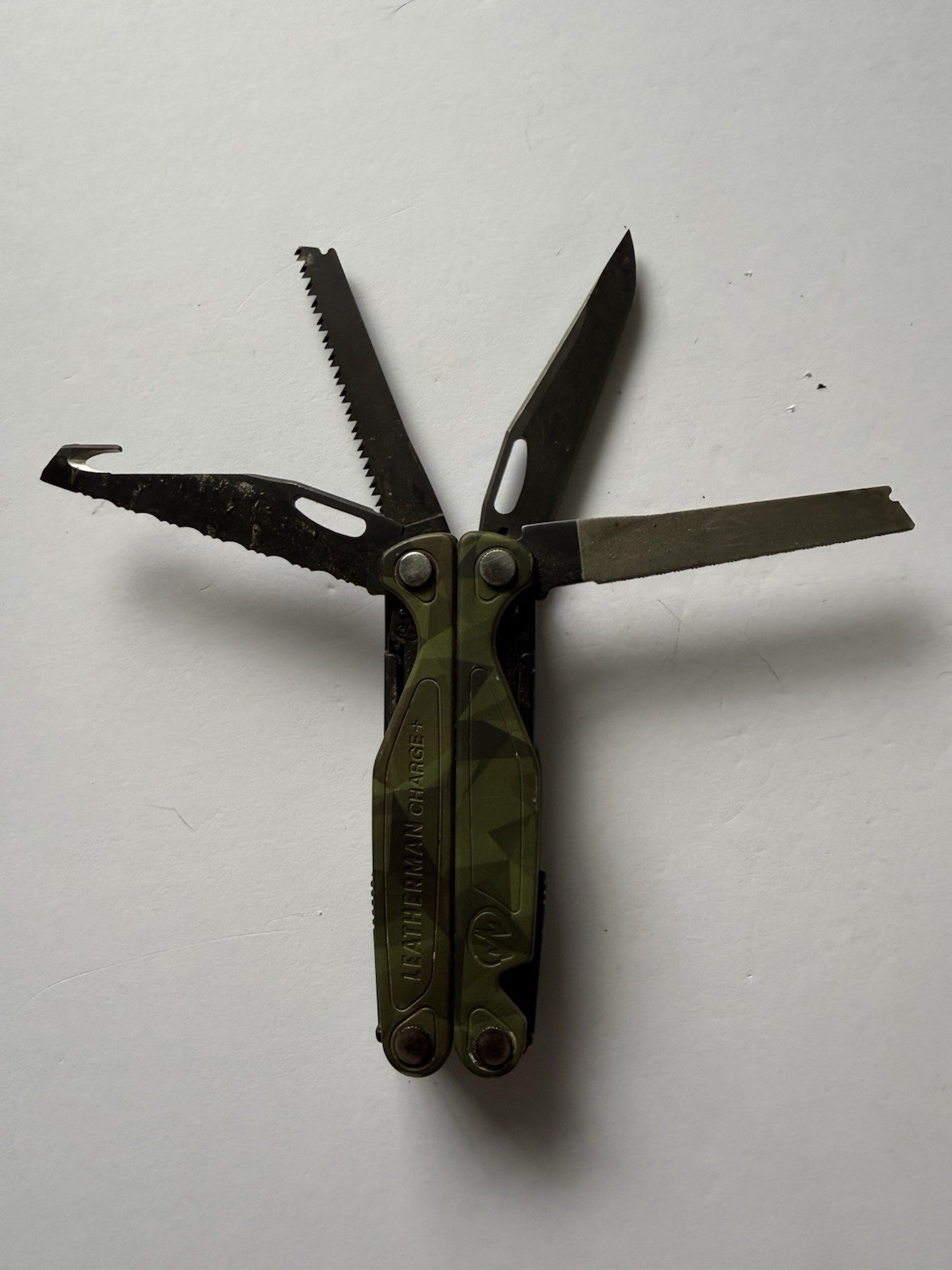 Leatherman Charge+ Plus Multi-Tool! FOREST CAMO! RARE!