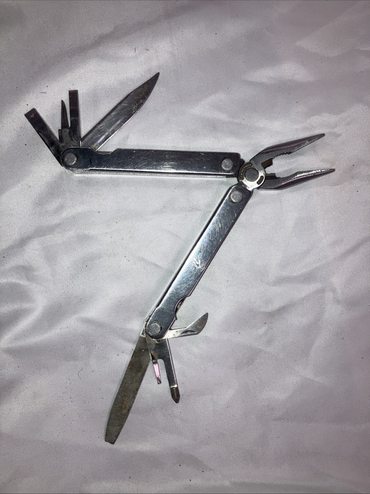 Leatherman Multitool Folding Tool Stainless Steel USA Marked 1325473